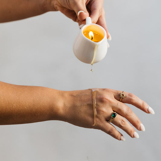 "Double Entendre" Massage Candle - 2.6 Oz