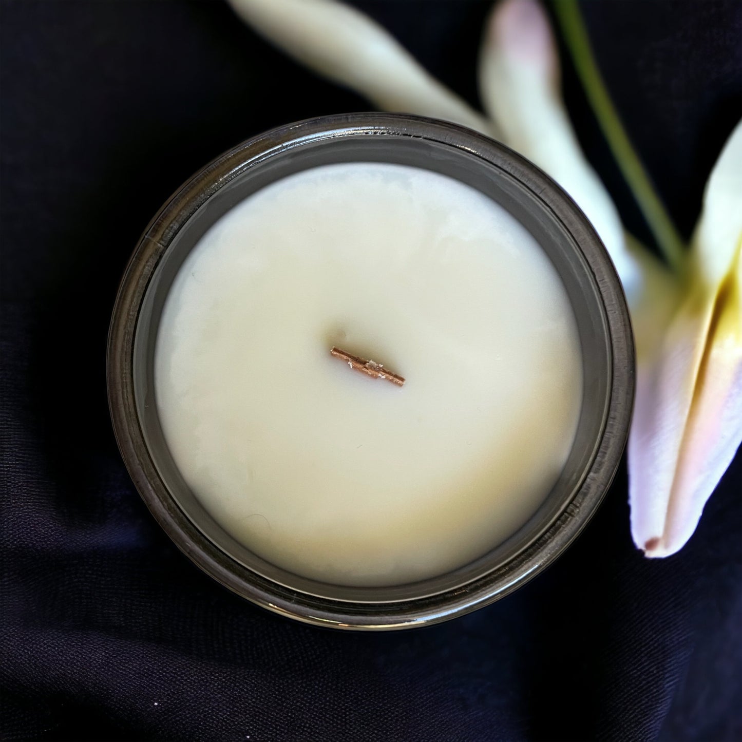 Shared Trauma Candles - Purity Culture - 13 Oz Crackling Wood Wick - Lavender & Smoked Vanilla