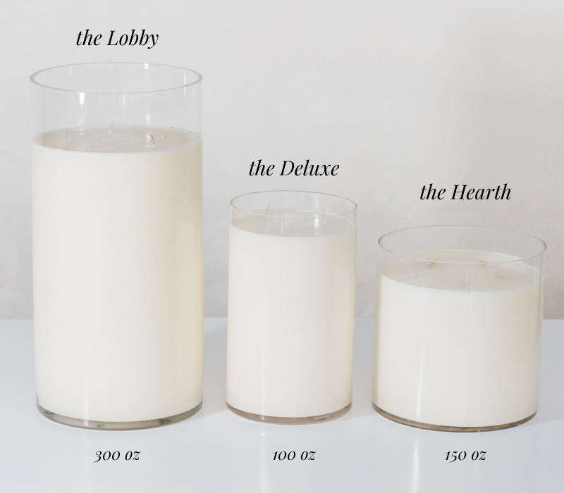 The Deluxe - 100 Oz Luxury Hearth Candle
