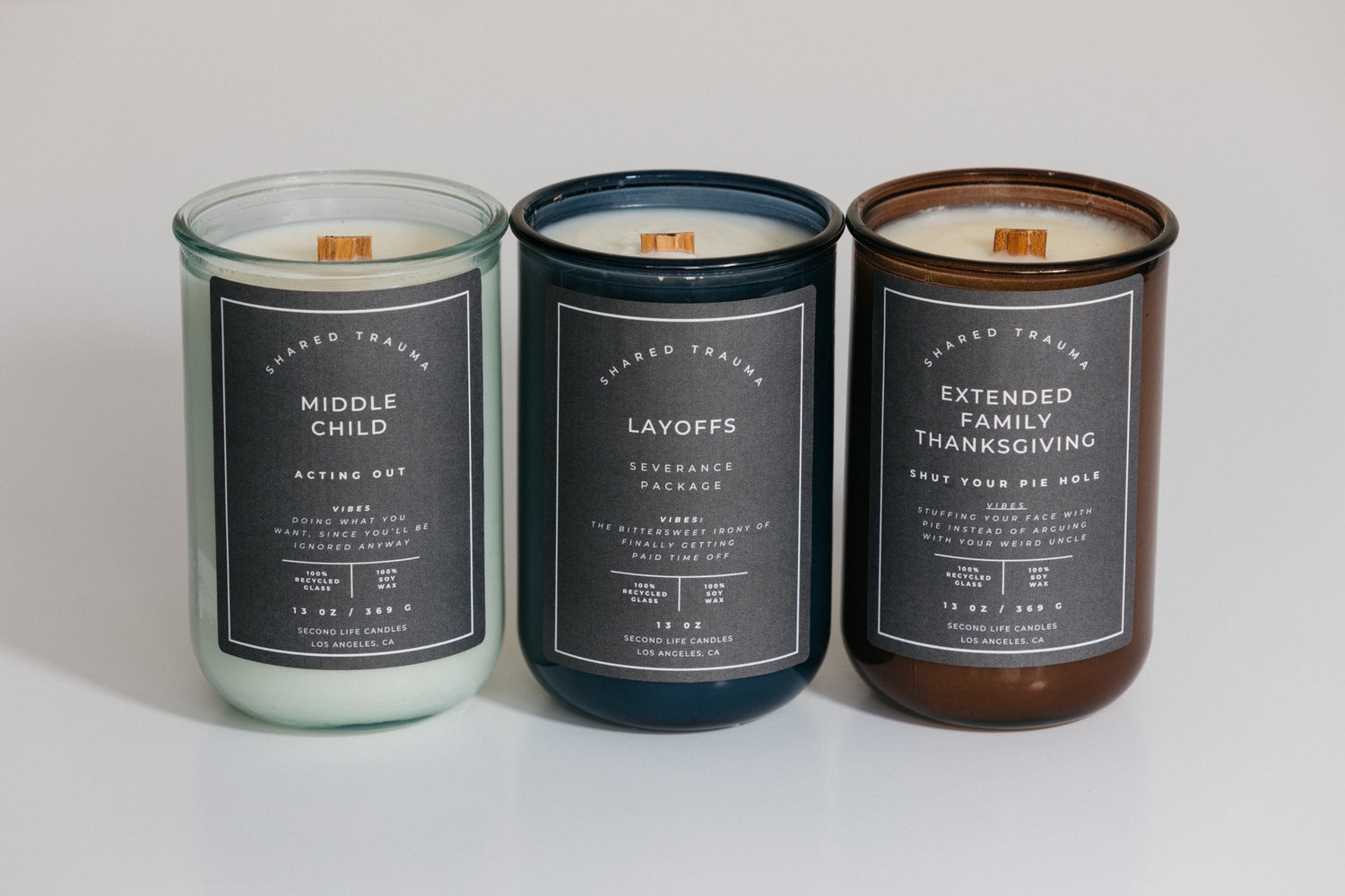 Shared Trauma Candle Collection