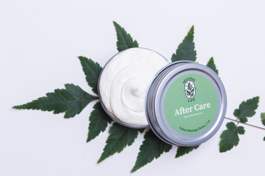 Velvet Massage Balm - After Care: Moss & Sweet Fern - 1 oz tin