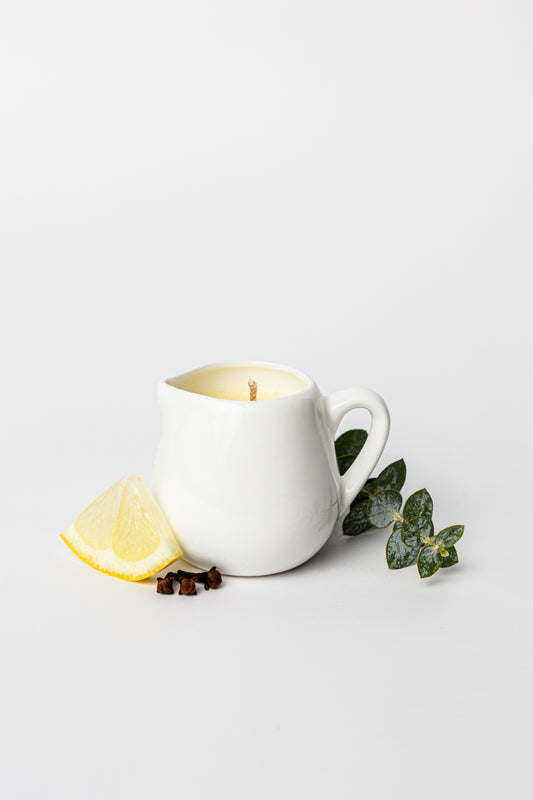 Velvet Massage Candle - The Rubdown: Eucalyptus, Lemon, Clove - 2.6 oz