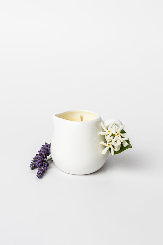 Velvet Massage Candle - Sixty Eight: Violets & Lily of the Valley - 2.6 oz